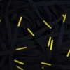 Black Nike laces Yellow tips