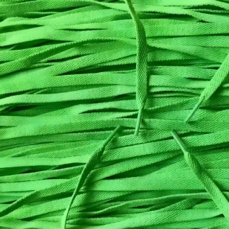 Flat Nike laces Fluor Green Fluor Groen