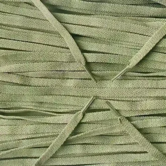 Flat Nike laces Light Olive Green Lichtolijfgroen