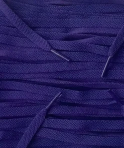 Flat Nike laces Obsidian Blue Obsidiaan Blauw