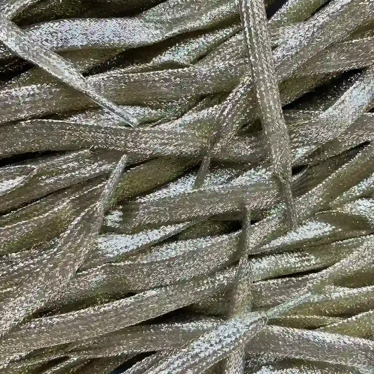 Flat laces Gold Nike 1
