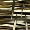 Leren lederen veters goud leather laces gold