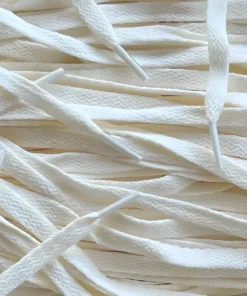 New Balance flat Laces Milky Whtie