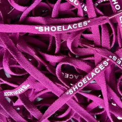 Off White SHOELACES laces veters Berry