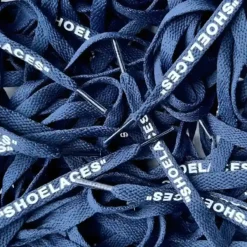 Off White SHOELACES laces veters Navy