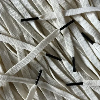 Sail Colored Tips Nike Laces Black Veters Zwart 1