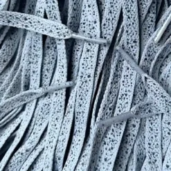 Speckled laces veters Grey Black Grijs Zwart