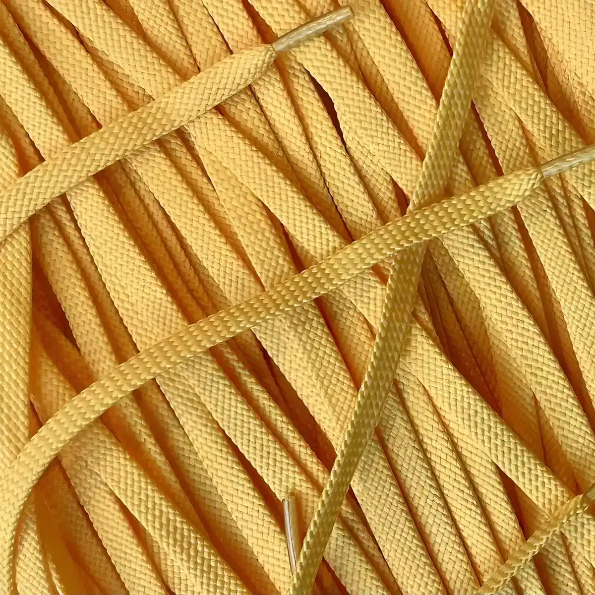 Veters Shoelaces Sneakers laces veters Gold Yellow