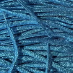 Glitter veters Blauw 8 mm