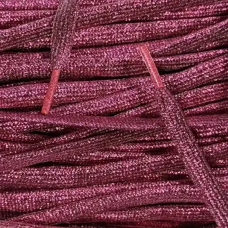 Glitter veters Donkerroze 8 mm