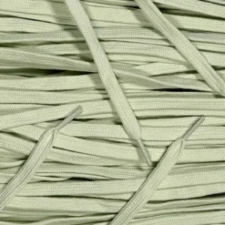 Katoenen veters Pastelgroen 8 mm