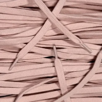 Katoenen veters Zachtroze 8 mm