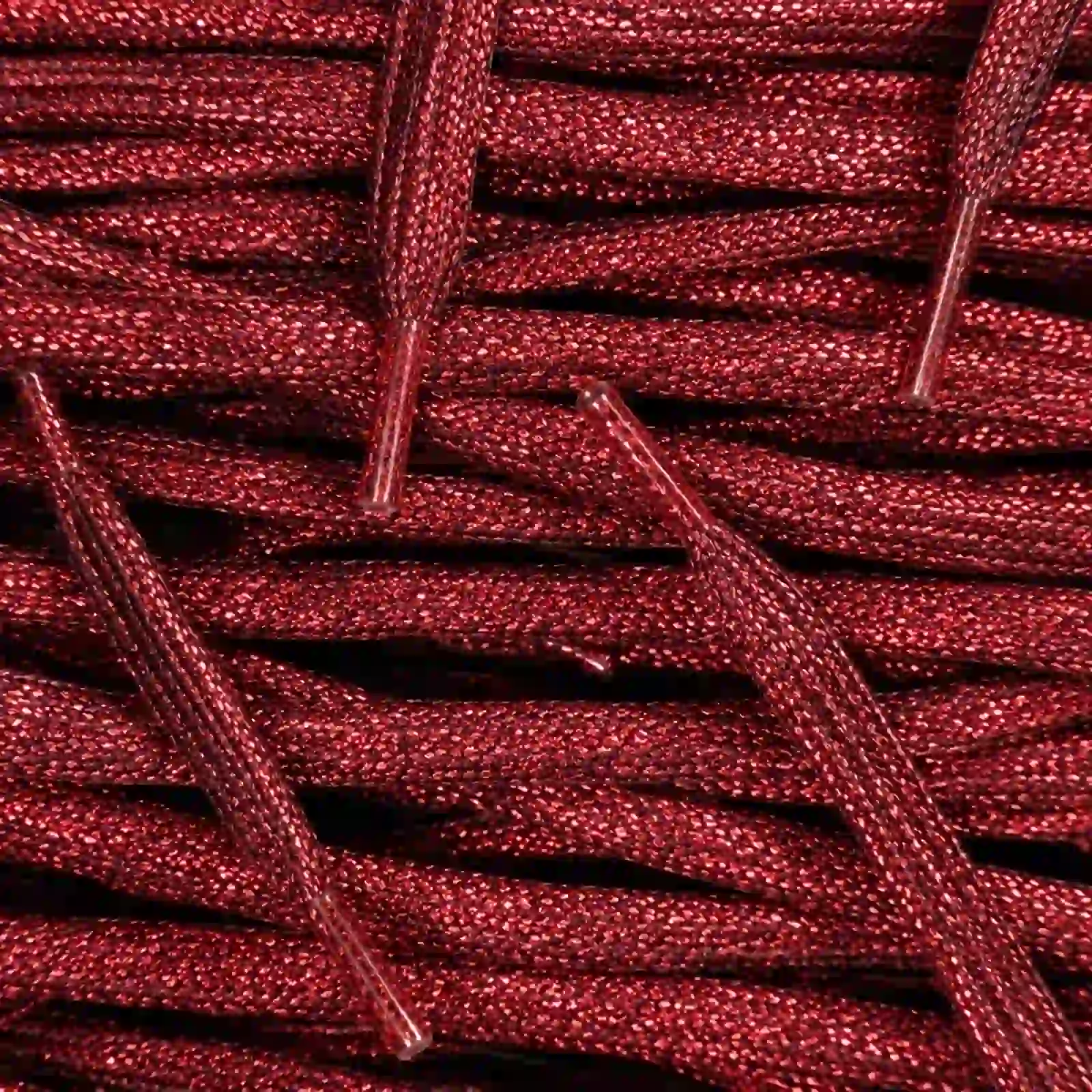 Glitter veters Rood 8 mm