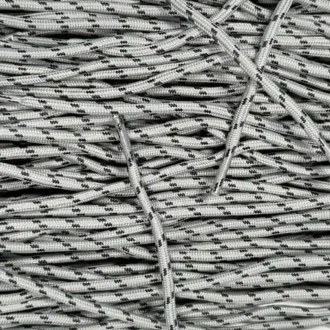 Outdoor veters Lichtgrijs Zwart 5 mm