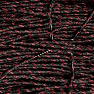 Outdoor veters Zwart Rood 5 mm