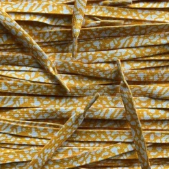 Print Laces veters Gold Yellow Goudgeel