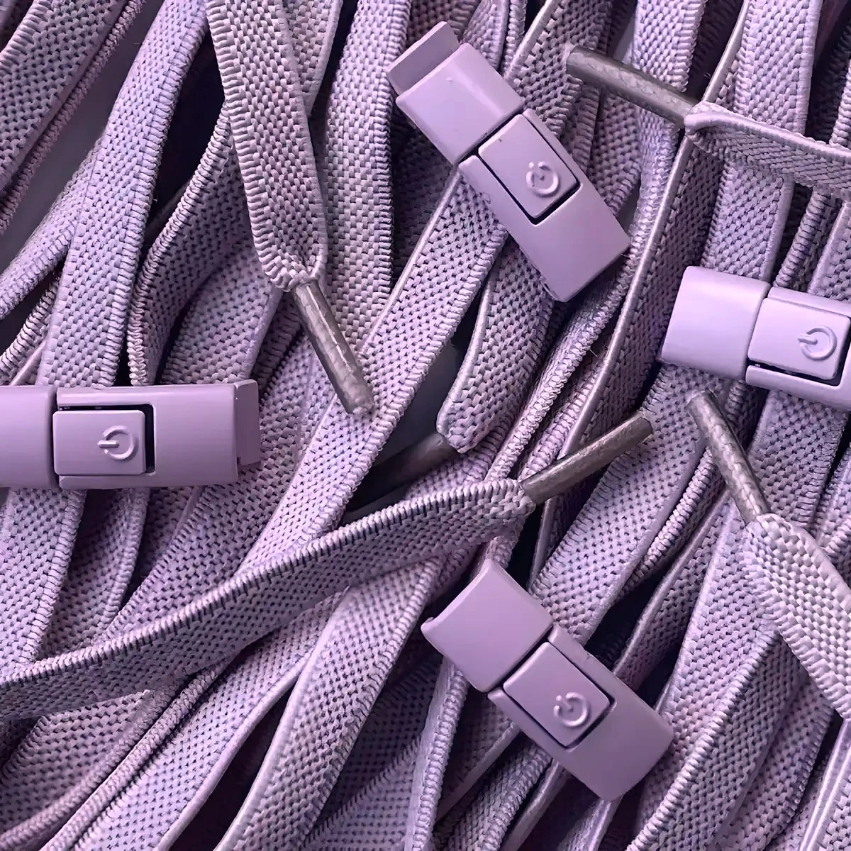 Elastische veters - Lichtpaars