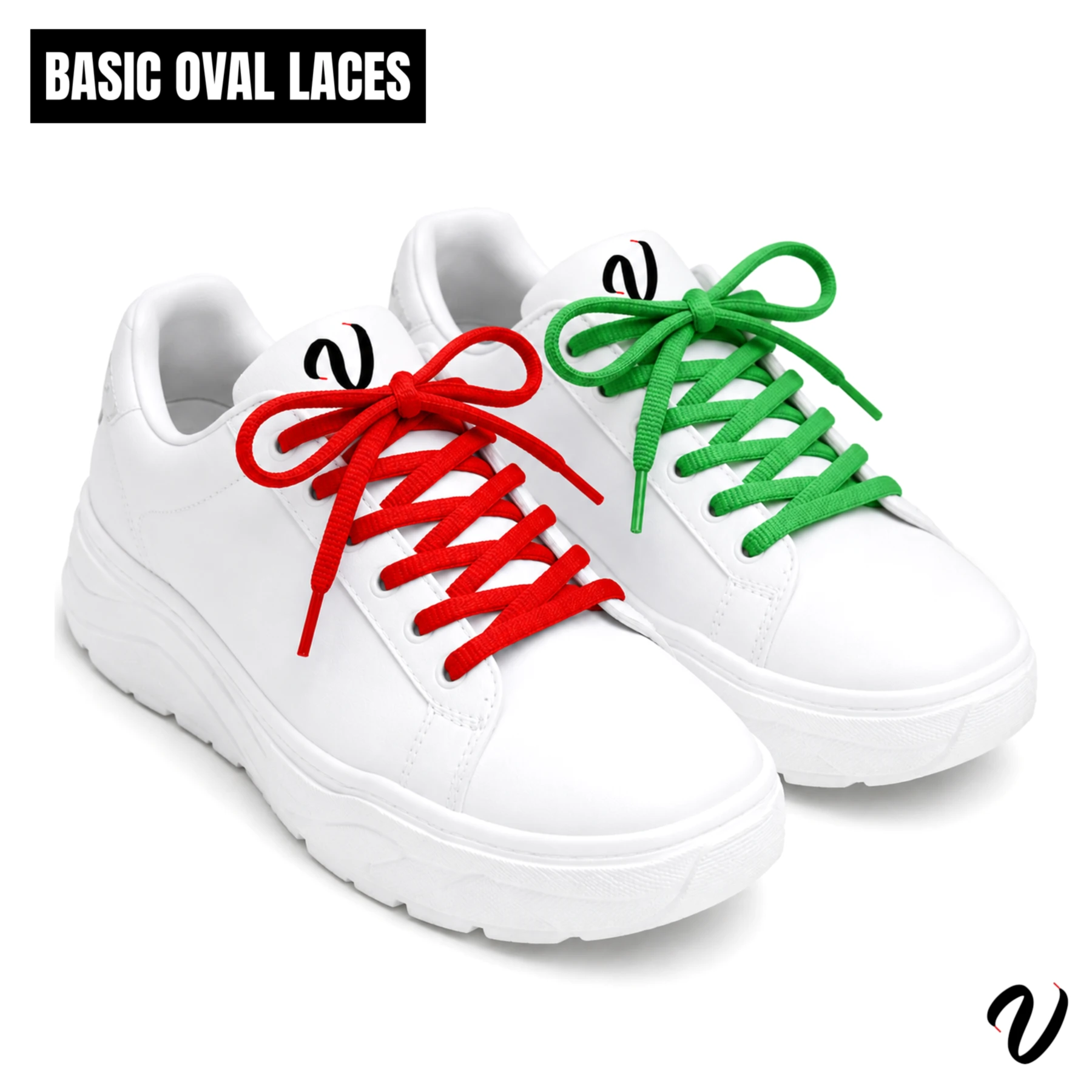 Oval Laces - Coffee