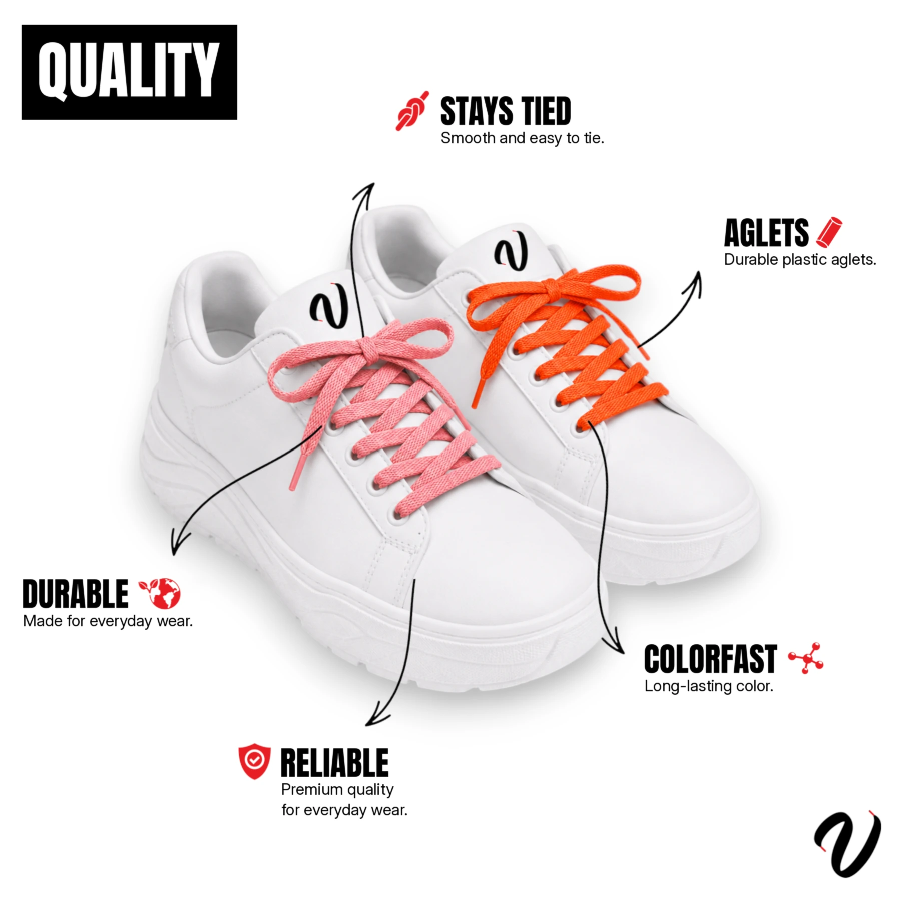Puma Laces - Dark Infrared