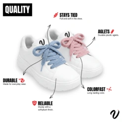 Teddy Laces - Grey (5-Pack)