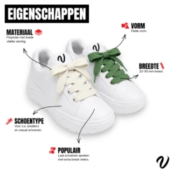 Extra brede veters - IJsblauw