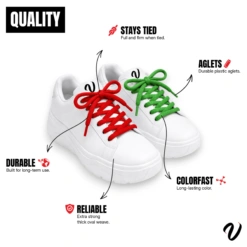 Fat Oval Laces - Bright White