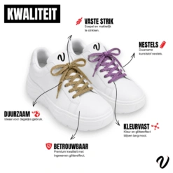 Glitter veters - Zwart