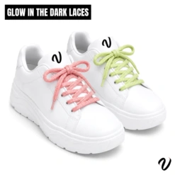 Glow In The Dark Laces - White