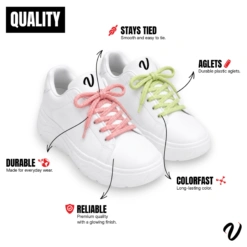 Glow In The Dark Laces - White