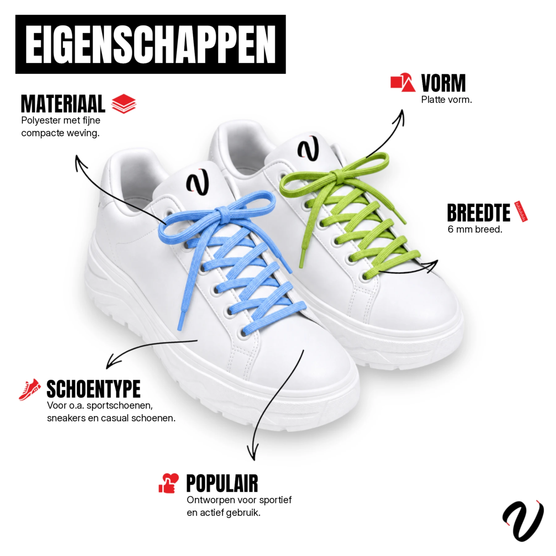 Performance veters - Zwart