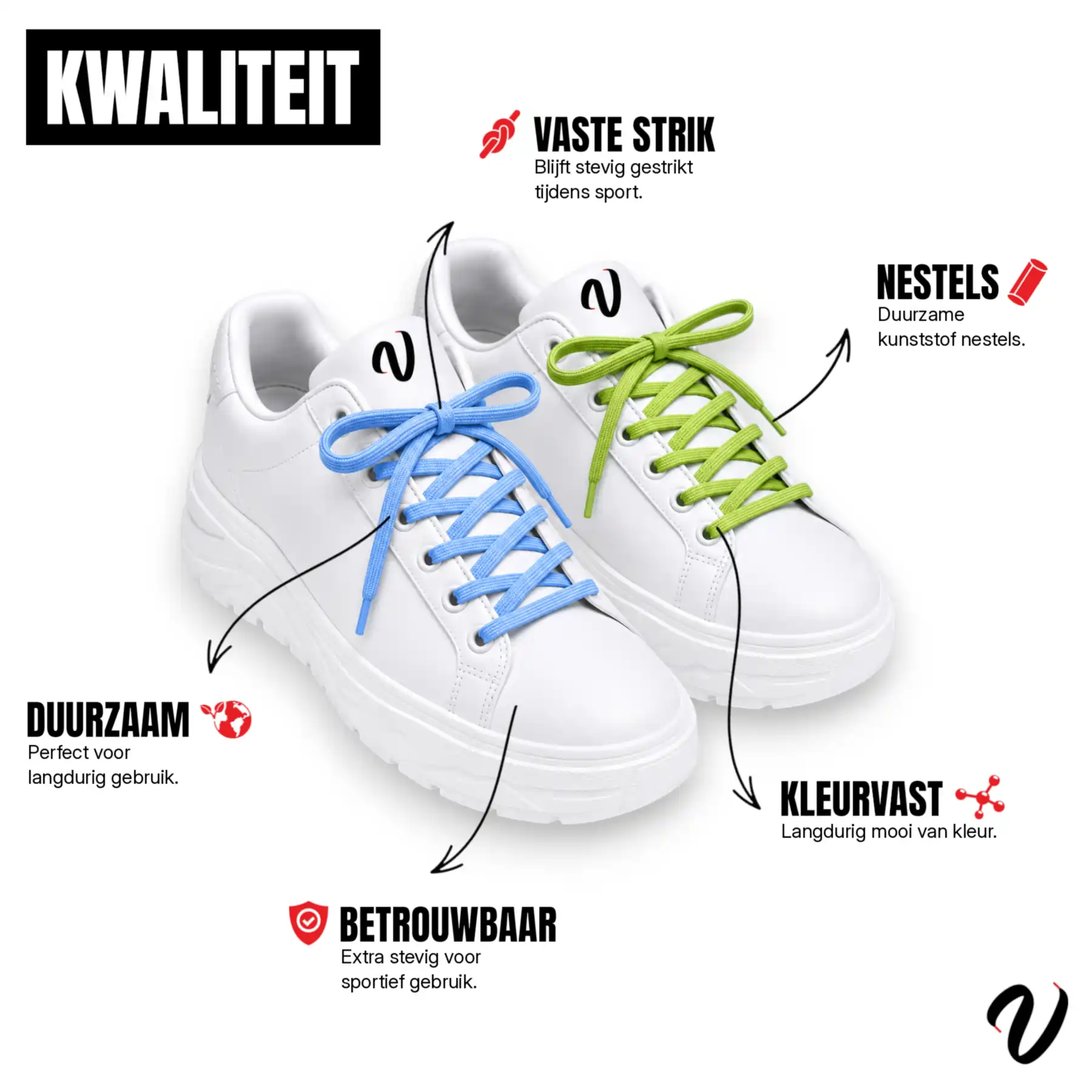 Performance veters - Zwart
